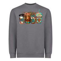 Storm serape floral longhaired cow coffee cups Heavyweight Sweatshirt - Jasminsmagicworld