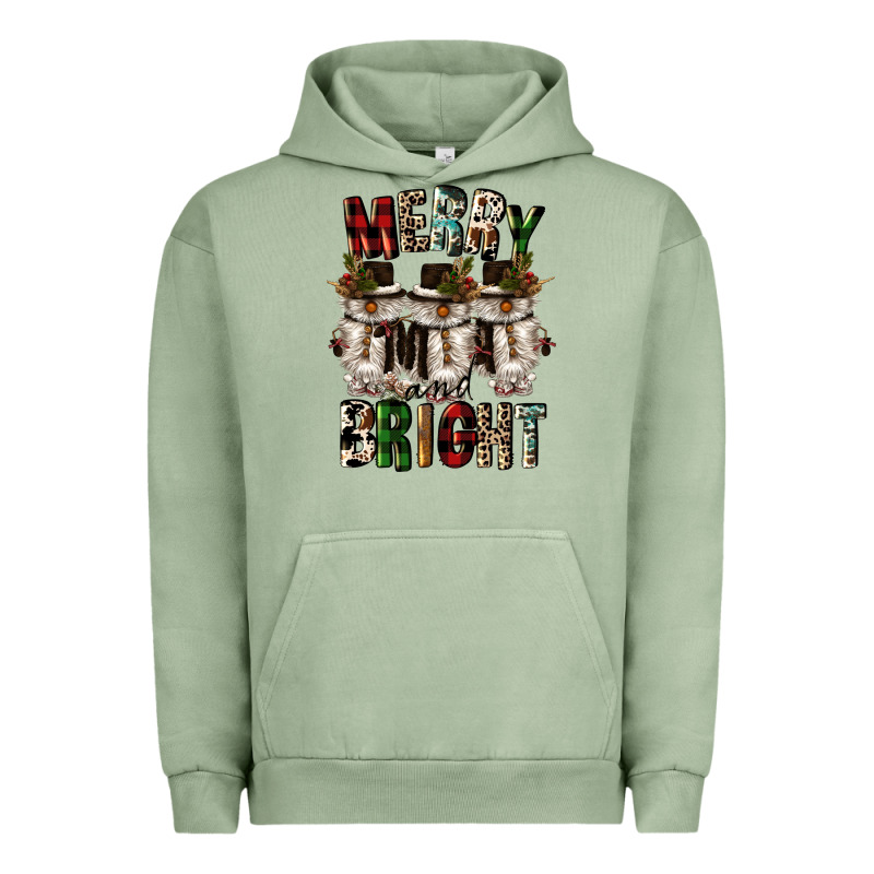 Merry And Bright Urban Hoodie by CowGirlArtShop | Teevron