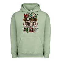 Pigment Oil Green merry and bright Urban Hoodie - CowGirlArtShop
