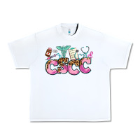 White cscc Urban Heavy Tee - AdoDesignShop