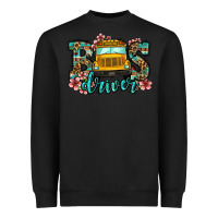 Black school bus driver Heavyweight Sweatshirt - Jasminsmagicworld