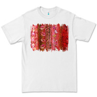White valentine's day brushstroke Premium Tee - RanaPortraitStore