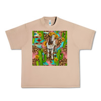 Burro western boer goat seamless pattern Urban Heavy Tee - BundleAndBundleShop