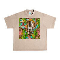 French Oak western boer goat seamless pattern Urban Heavy Tee - BundleAndBundleShop