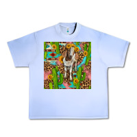 Grape Ice western boer goat seamless pattern Urban Heavy Tee - BundleAndBundleShop