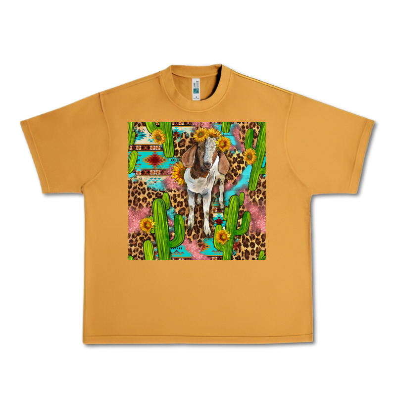 Western Boer Goat Seamless Pattern Urban Heavy Tee by BundleAndBundleShop | Teevron