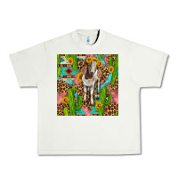 Pistachio western boer goat seamless pattern Urban Heavy Tee - BundleAndBundleShop