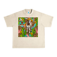 Sandshell western boer goat seamless pattern Urban Heavy Tee - BundleAndBundleShop