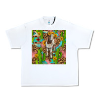 White western boer goat seamless pattern Urban Heavy Tee - BundleAndBundleShop