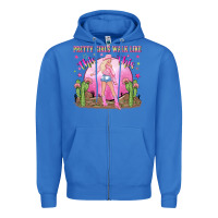 True Royal pretty girls walk like this this Zipper Hoodie - NancyCooperArtShop