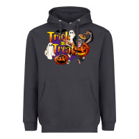 Smoke Trick Or Treat Chimpanzee Heavyweight Hoodie - LillyAllenDesigns