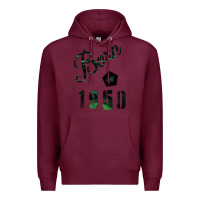 Burgundy Born In 1950 Premium Hoodie - Bettercallsaul