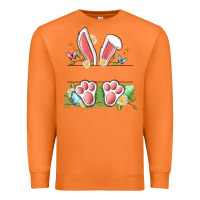 Carrot easter bunny name frame Premium Sweatshirt - Artiststas