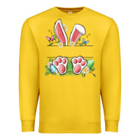 Lemon easter bunny name frame Premium Sweatshirt - Artiststas