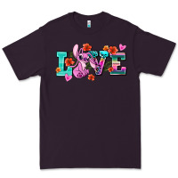 Plum love stitch Premium Tee - AdoDesignShop