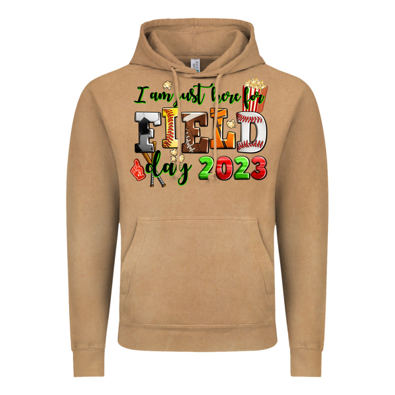 I Am Just Here For Field Day  2023 Vintage Hoodie by AdoDesignShop | Teevron