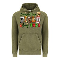 Vintage Olive i am just here for field day  2023 Vintage Hoodie - AdoDesignShop