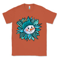 Copper cute snowman winter sunflower Classic Tee - Jasminsmagicworld