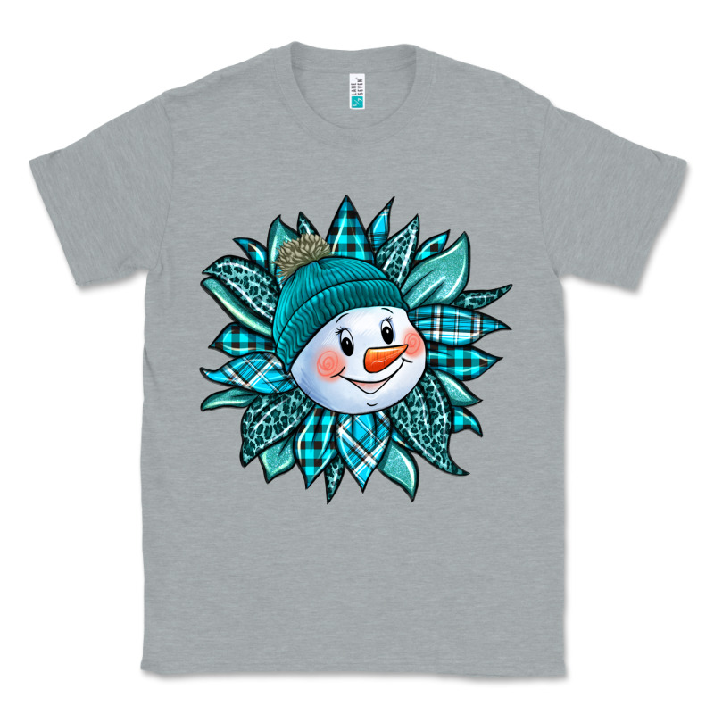 Cute Snowman Winter Sunflower Classic Tee by Jasminsmagicworld | Teevron