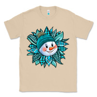 Mushroom cute snowman winter sunflower Classic Tee - Jasminsmagicworld
