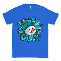 True Royal cute snowman winter sunflower Classic Tee - Jasminsmagicworld