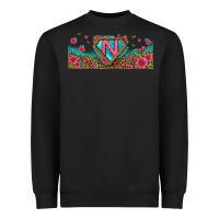 Black super nurse libbey glass Heavyweight Sweatshirt - BundleAndBundleShop