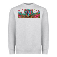 Heather Grey super nurse libbey glass Heavyweight Sweatshirt - BundleAndBundleShop