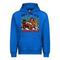 Cobalt holy cow its christmas Urban Hoodie - CowGirlArtShop