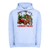Pigment Grape Ice holy cow its christmas Urban Hoodie - CowGirlArtShop