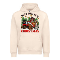 Sandshell holy cow its christmas Urban Hoodie - CowGirlArtShop