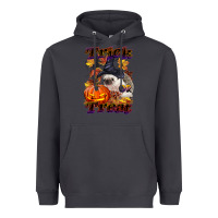 Smoke Halloween Hedgehog Trick Or Treat Heavyweight Hoodie - LillyAllenDesigns