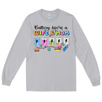 Moon Dust battery life of a wife & mom Long Sleeve Tee - JahusDesignShop