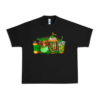 Black longhaired cow st patricks coffee Urban Heavy Tee - Jasminsmagicworld