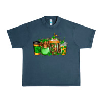Midnight Navy longhaired cow st patricks coffee Urban Heavy Tee - Jasminsmagicworld