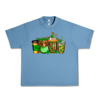 Pebble Blue longhaired cow st patricks coffee Urban Heavy Tee - Jasminsmagicworld
