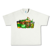 Pistachio longhaired cow st patricks coffee Urban Heavy Tee - Jasminsmagicworld