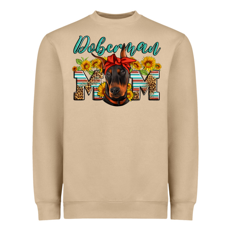 Doberman Mom Heavyweight Sweatshirt by Artiststas | Teevron