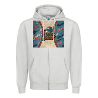 Dove Grey senior baseball 2023 Zipper Hoodie - NancyCooperArtShop