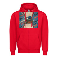 Red senior baseball 2023 Zipper Hoodie - NancyCooperArtShop