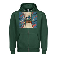 Sports Green senior baseball 2023 Zipper Hoodie - NancyCooperArtShop