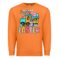 Carrot happy easter train Premium Sweatshirt - Artiststas