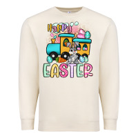 Sandshell happy easter train Premium Sweatshirt - Artiststas