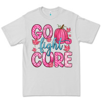 Dove Grey go fight cure Premium Tee - Zillion Design Studio