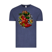 Vintage Denim Christmas Cowboy Boots Vintage Tee - JahusDesignShop