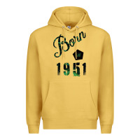 Antique Gold Born In 1951 Premium Hoodie - Bettercallsaul