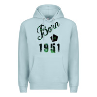Blue Mist Born In 1951 Premium Hoodie - Bettercallsaul