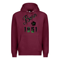 Burgundy Born In 1951 Premium Hoodie - Bettercallsaul