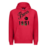 Cardinal Born In 1951 Premium Hoodie - Bettercallsaul
