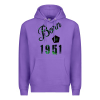 Purple Born In 1951 Premium Hoodie - Bettercallsaul