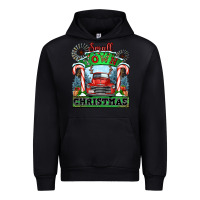 Black small town christmas Urban Hoodie - CowGirlArtShop
